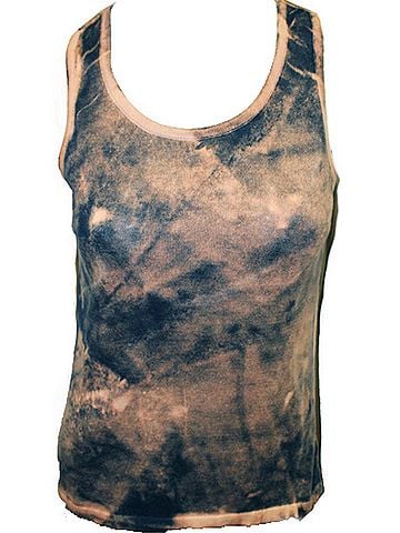 Angel Bleach Bra-Friendly Tank in Denim (view 2)