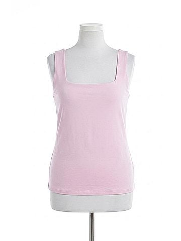Good American Scuba Modern Tank Bodysuit in Rose Quartz (view 1)