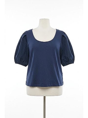 Marie Oliver Leigh Top in Navy (view 1)