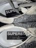 Golden Goose Silver Tan Sneakers Size 8 - photo 5
