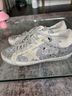 Golden Goose Silver Tan Sneakers Size 8 - photo 6