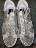 Golden Goose Silver Tan Sneakers Size 8 - photo 9