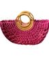 Boden 100% Other Color Block Pink Tote One size - photo 1