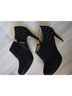 Adrienne Vittadini Black Ankle Boots Size 7 1/2 - photo 3