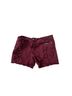 Cato Burgundy Blue Denim Shorts Size 12 - photo 2
