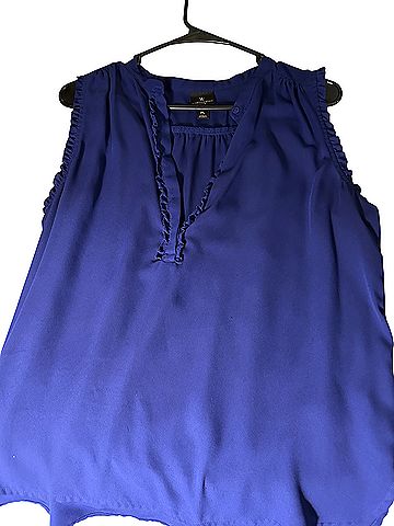 Worthington Sleeveless Blouse (view 1)