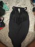 Catalina Floral Red Multi Color Black One Piece Swimsuit Size 12 - photo 7