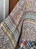 Sundance 100% Viscose 100% Cotton Plaid Multi Color Kimono Size XL - photo 5
