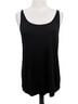 Eileen Fisher 100% Silk Solid Black Tank Top Size L - photo 1
