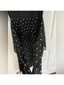 Maje Floral Black White Casual Dress Size 6 - photo 12