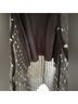 Maje Floral Black White Casual Dress Size 6 - photo 7