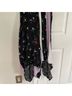 Maje 100% Viscose 94% Cotton 6% Elastane 100% Polyester Floral Black Purple Cocktail Dress Size 6 - photo 7