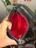 Coach Solid Black Leather Wristlet One size - photo 3