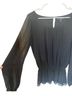 St. John 100% Silk 95% Silk 5% Spandex Black Blouse Size 4X - photo 4