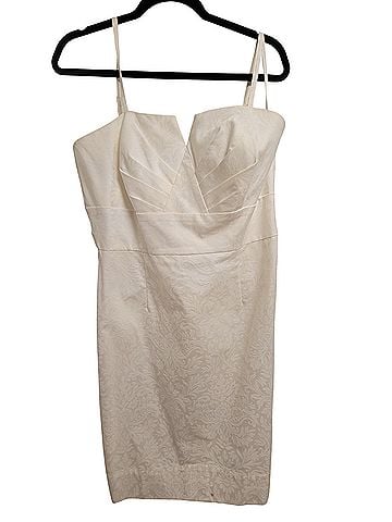 White House Black Market Strapless Sheath Dress Cocktail Dress (view 1)