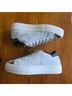 P448 100% Suede Solid Gray Black White Sneakers Size EU 36 - photo 7