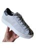 P448 100% Suede Solid Gray Black White Sneakers Size EU 36 - photo 1