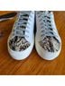 P448 100% Suede Solid Gray Black White Sneakers Size EU 36 - photo 4