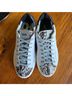 P448 100% Suede Solid Gray Black White Sneakers Size EU 36 - photo 5