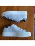 P448 100% Suede Solid Gray Black White Sneakers Size EU 36 - photo 8