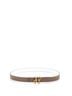 Hermès 100% Leather White Cor Baroque Reversible Belt Leather Thin One size - photo 2