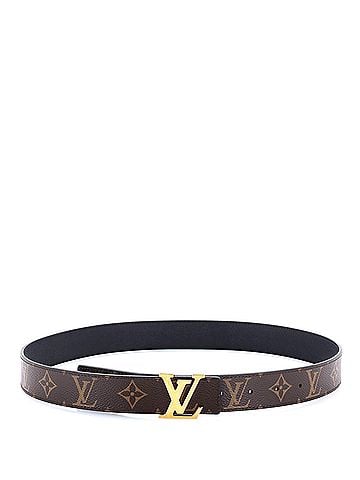 Louis Vuitton LV Initiales Belt Monogram Canvas Thin (view 2)