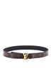 Louis Vuitton 100% Coatead Canvas Brown LV Initiales Belt Monogram Canvas Thin One size - photo 2