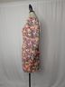 Elliatt 100% Polyester 53% Polyamide 47% Polyester Floral Multi Color Cocktail Dress Size L - photo 4