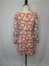 Elliatt 100% Polyester 53% Polyamide 47% Polyester Floral Multi Color Cocktail Dress Size L - photo 9