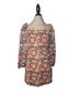 Elliatt 100% Polyester 53% Polyamide 47% Polyester Floral Multi Color Cocktail Dress Size L - photo 1