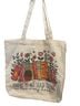 Canvas 100% Cotton Multi Color Ivory Tote One size - photo 1