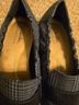 Clarks Houndstooth Black Gray Flats Size 7 - photo 4