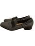 Clarks Houndstooth Black Gray Flats Size 7 - photo 2