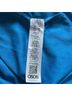 ASOS 100% Nylon 100% Polyester Floral Solid Tweed Blue Cocktail Dress Size 4 - photo 8