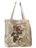 Canvas 100% Canvas Multi Color Tote One size - photo 1