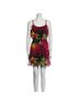 Alice + Olivia 100% Polyester Floral Aztec Or Tribal Print Color Block Paisley Tropical Multi Color Casual Dress Size L - photo 3