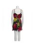 Alice + Olivia 100% Polyester Floral Aztec Or Tribal Print Color Block Paisley Tropical Multi Color Casual Dress Size L - photo 5