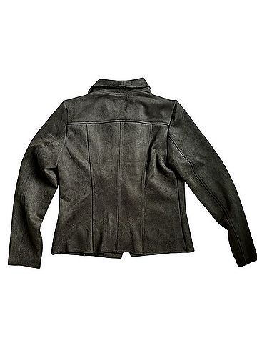 Kut from the Kloth Carina Faux Suede Drape Moto Jacket (view 2)