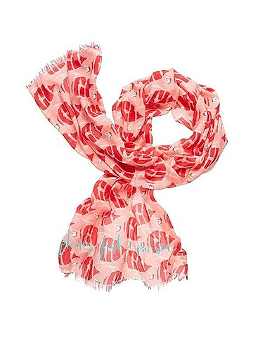 Kate Spade New York Striped Fish “Plenty of fish in the sea” Scarf (view 2)