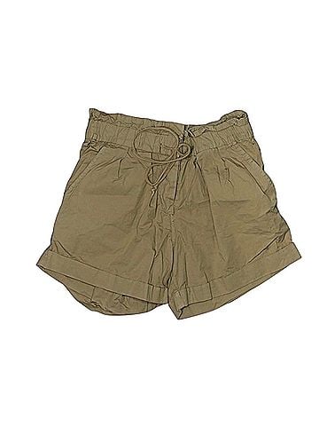 Sea New York Olive Drawstring Paperbag Shorts Dressy Shorts (view 1)