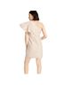 J.Crew 100% Polyester Leopard Print Ivory Brown Cocktail Dress Size 12 - photo 2