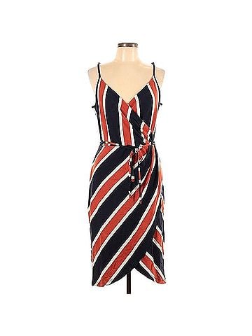 41Hawthorn Annora Faux Wrap Knit Casual Dress (view 1)