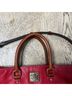 Dooney & Bourke 100% Leather Solid Red Brown Tote One size - photo 3