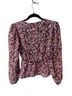 Astr 100% Polyester Floral Multi Color Blouse Size XS - photo 2