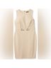 Tommy Hilfiger Solid Fair Isle Tan Cocktail Dress Size 16 - photo 3
