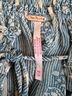 Free People 100% Polyester 100% Rayon Floral Stripes Blue Casual Dress Size XS - photo 11