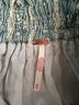 Free People 100% Polyester 100% Rayon Floral Stripes Blue Casual Dress Size XS - photo 12