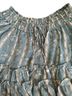 Free People 100% Polyester 100% Rayon Floral Stripes Blue Casual Dress Size XS - photo 9