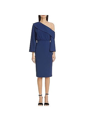 Badgley Mischka Bagdley Mischka Blouson Cocktail Dress (view 1)