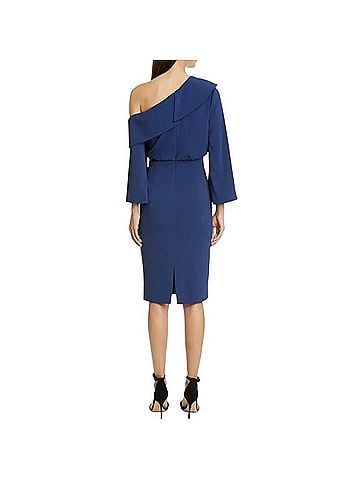 Badgley Mischka Bagdley Mischka Blouson Cocktail Dress (view 2)